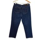 Krass&co Lauren Jeans  Womens Classic Straight Leg Jeans Denim Dark Wash Blue Size 14W Photo 2