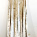 Vince  Skirt Purl Edge Velvet Midi Skirt in Gold/ Silver Sz 10 NWT Holiday Photo 7