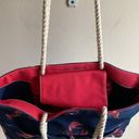 Tommy Hilfiger Vintage Y2K  Canvas Lobster Tote Photo 3