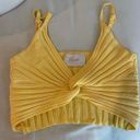 Blush Boutique yellow crop top Photo 0