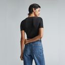 Everlane NWT  The Supima® Micro-Rib Crew Photo 1