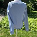 J.Crew  Blue Garmet Dyed Crewneck Sweatshirt Photo 4