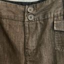 Cato B24 , cropped brown pants, size 12 Photo 4