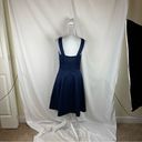 David's Bridal David’s Bridal Navy 100% Cotton Wedding Party Event Dress NWOT Size 6 Photo 3