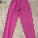 PINK - Victoria's Secret  Hot Pink Sweatpants Photo 0