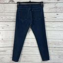 Banana Republic  Womens SZ 27 Crop Jeans 5-Pocket Stretch Zip-Fly Dark Wash Blue Photo 2