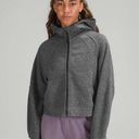 Lululemon Scuba Oversized Full Zip - Heathered Speckled Black - XL/XXL Photo 0