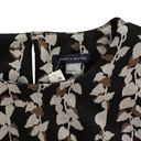 Tommy Hilfiger  Black Tan Leaf Print Short Sleeve Casual Shift Dress Size 8 NWOT Photo 8