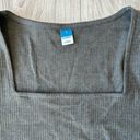 Old Navy NWT  Sweetheart Neckline Gray Bodysuit Size S Photo 1