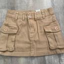 Tan Cargo Skirt Size XS Photo 0