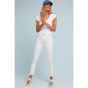 AG Adriano Goldschmied The Abbey Mid-Rise Super Skinny White Ankle Jeans Photo 1