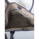 Brahmin  Anytime Leather Tote Patina La Scala Croc Embossed Gray Gold 2 Strap NWT Photo 8