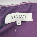 Elliatt  Reception Cascade Ruffle Strapless Cocktail Dress Size Medium 6 Purple Photo 6