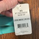 Patagonia  Boucau Halter Swim Top XS aqua blue Green Tie neck NWT Photo 1