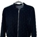 Banana Republic  Velvet Quilted Bomber Size Small Photo 2