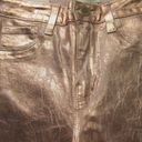 L'Agence NWT  Margot in Petal & Light Rose Gold Foil High Rise Skinny Jeans 28 Photo 6