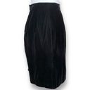 Krass&co Women’s Vintage SK &  Skirt Black Velvet Tailored Pencil Festive Formal Photo 1