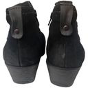 Earth Origins  Women's Oakland Odel Ankle Bootie Black Suede Size 10M NWOB Photo 4