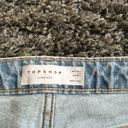 Top shop blue jeans with no rips Photo 2