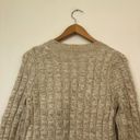 Stitch Fix 41 HAWTHORN  Jasilla Cardigan Oatmeal Beige Full Zip Sweater WOOL Etc Photo 7