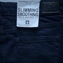 Anne Klein New  Womens Slimming Smoothing AK Straight Leg Blue Jeans Size 4 Photo 4