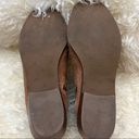 Jack Rogers  Suede Scalloped Ankle Booties Tan 10M Photo 5