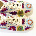 Dirty Laundry  DL Rambling Crochet Platform Sneakers Women’s Size 9 Granny Square Photo 6