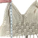 Fringe Ivory Crochet top Photo 5