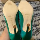 Manolo Blahnik  Hangisi 105 Embellished Satin Pumps size 38.5 Photo 3