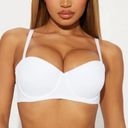 FashioNova Hit Those Angles Multi Way Bra - White Photo 0