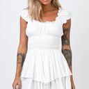 Princess Polly White Romper Photo 0