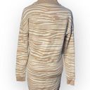 WAYF ‎ Intarsia Zebra Print Sweater Dress In Beige Size S Photo 4