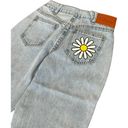 Princess Polly  Denim Flare Jeans with cute graphics Photo 10