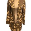 Zenana Outfitters Camo Cardigan Size 1X Photo 0