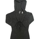 BKE  The Buckle Wool Hoodie Gray Small Sequins Trim Photo 0