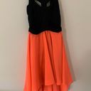 Reverse High Low Dress With Cut Outs Photo 0