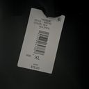 Natori Josie  Solstice Zip PopOver Mock Neck Top, Black Size XL New w/Tag Photo 8