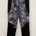 Lou & grey Black Gray Etchblock Patterned Leggings Small Photo 3