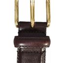 Coach Men's  Leather Belt - Brass Buckle - Size 38 - Premium Designer Accessory Photo 2