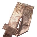 L'Agence NWT  Margot in Petal & Light Rose Gold Foil High Rise Skinny Jeans 28 Photo 5