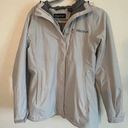 Marmot  Rincon Jacket Women's Size M Gray Raincoat Waterproof Hooded Full Zip Photo 0