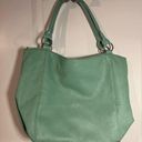 American Eagle Vintage  by Payless Collab Seafoam Green Purse w/ Rose Accent Photo 3