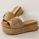 Platform Brown Sandals Size 6 Photo 0