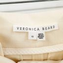 Veronica Beard  Setti Cream Ecru Paperbag Tie Waist Trouser Pants Size 10 Photo 3