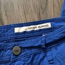 DKNY 3/$15 ‎ Jeans Royal Blue Crop Pants size 10 Photo 2