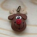 Rudolph The Red Nosed Reindeer Charm Pendant Photo 0