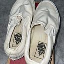 Vans White Slip-ons Photo 3