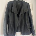 Marc New York Kayseri Faux Leather And Knit Moto Jacket - Size Medium Photo 3