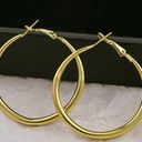 Hoop Earrings Thick Hoop Earrings Hollow Tube Hoops Earrings Hypoallergenic, Lightweight Large Big Hoop Earrings Photo 1