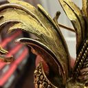 Oscar de la Renta Beautiful Vintage Signed Oscar Brooch Pin Gold Tone Feathers -  Photo 13